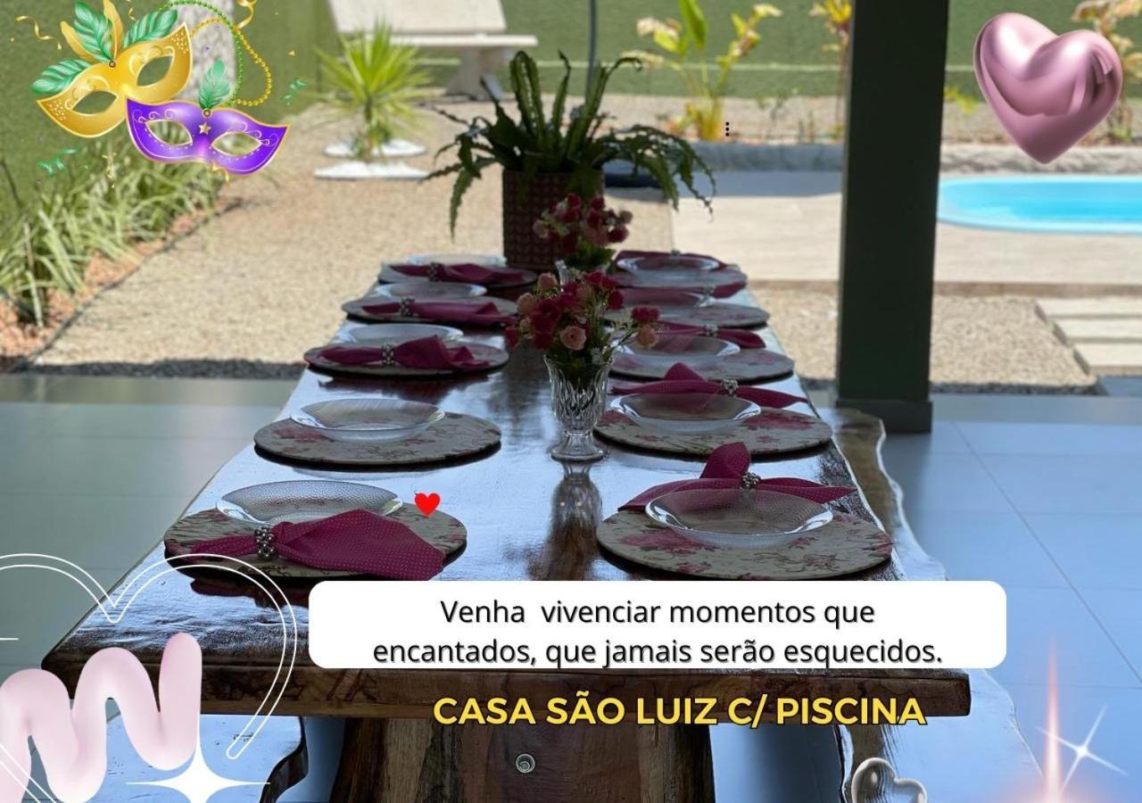 Casa Sao Luiz C/ Piscina 度假居 *