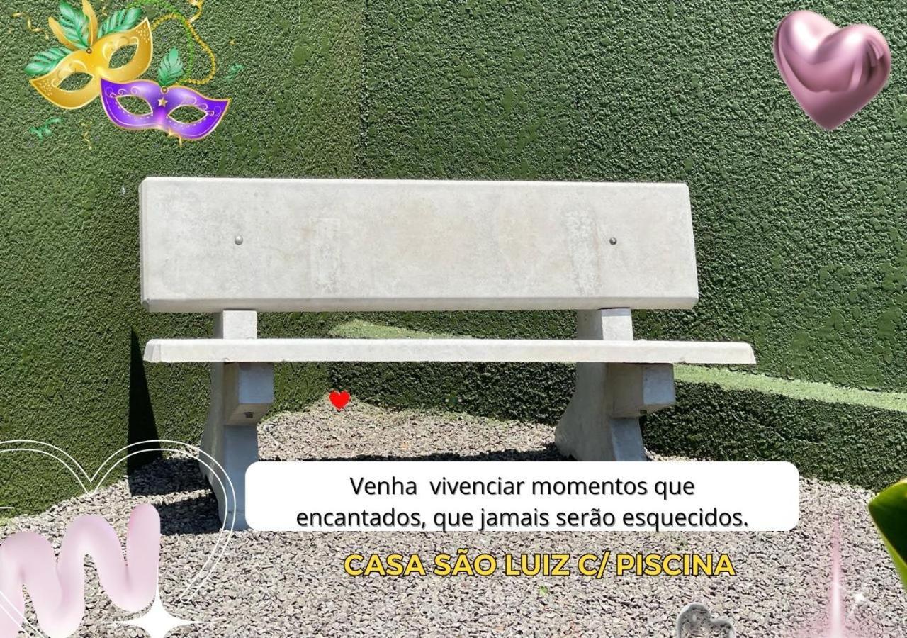 Casa Sao Luiz C/ Piscina 度假居