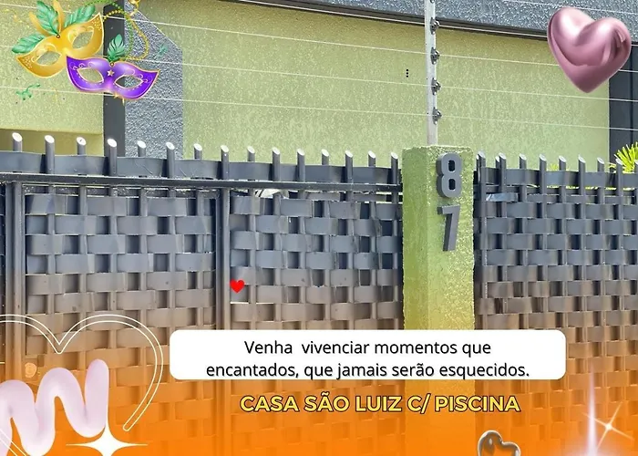 Casa Sao Luiz C/ Piscina