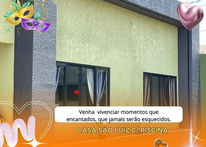 Casa Sao Luiz C/ Piscina